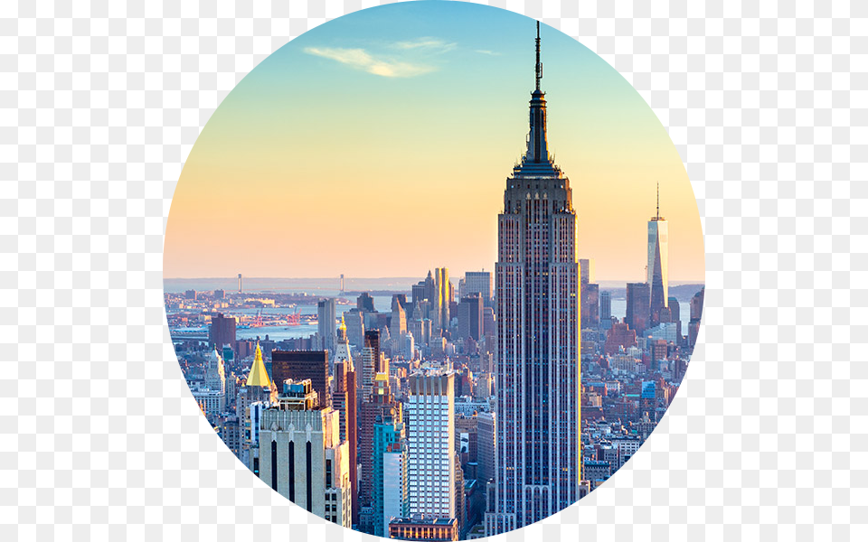 New York City New York Skyline Hd, Architecture, Building, Tower, Empire State Building Free Png