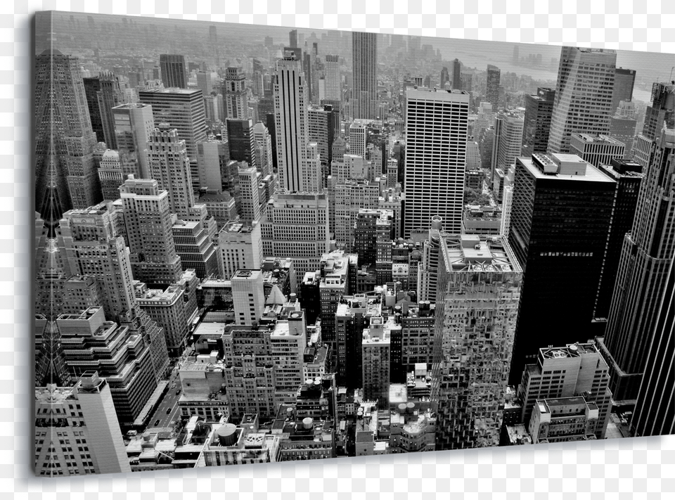 New York City Skyline Canvas Glass Wall Art Pictures New York City, Architecture, Office Building, Metropolis, Building Png