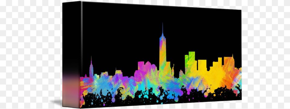 New York City Skyline Silhouette Ii Skyline, Art, Graphics, Modern Art, Urban Png Image