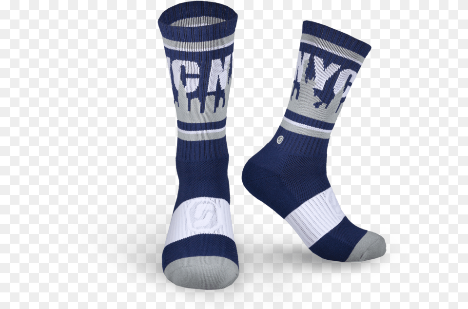 New York City Skyline Socks Cleveland, Clothing, Hosiery, Sock Png