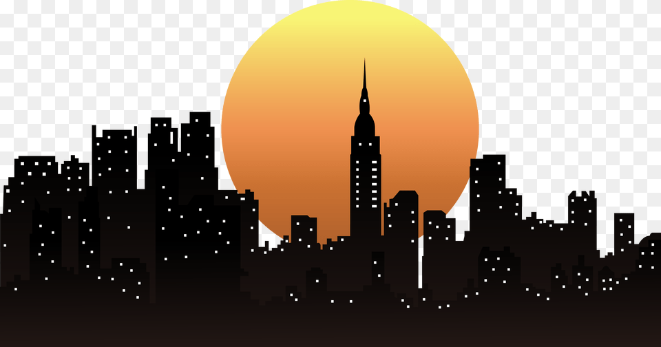New York City Skyline Vector, Architecture, Tower, Spire, Sky Free Png
