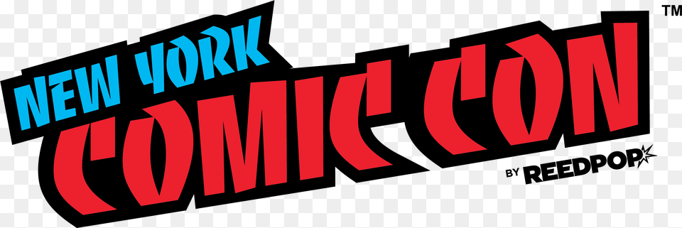 New York Comic Con Announces Its First Wave Of Panels New York Comic Con Logo, Light, Text Free Png Download