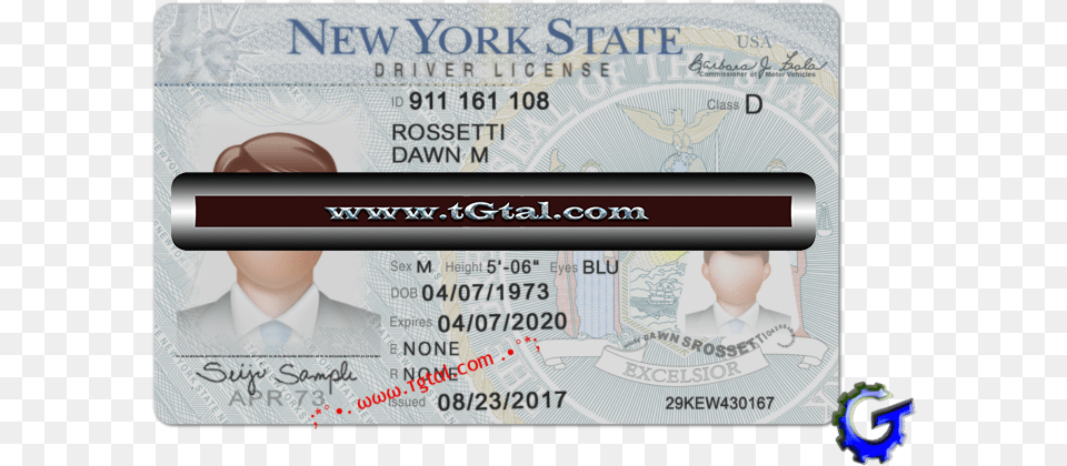 New York Drivers License 2019, Text, Document, Id Cards Free Png