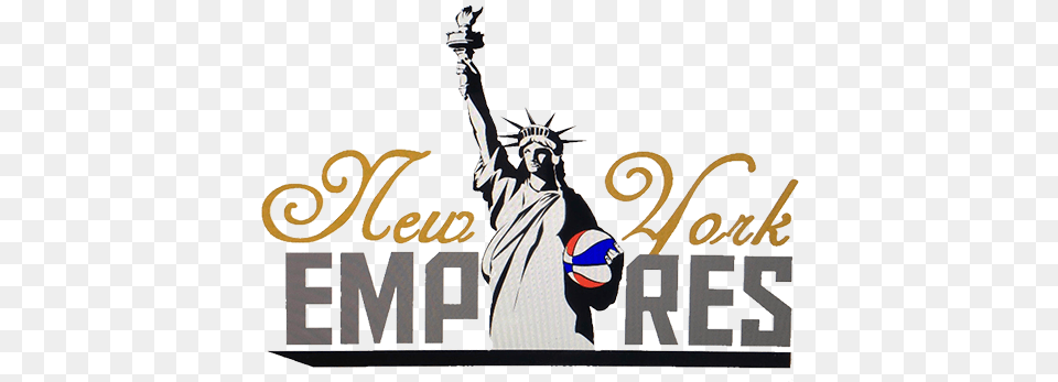 New York Empires Statue Of Liberty, Logo, Person, People, Face Free Png