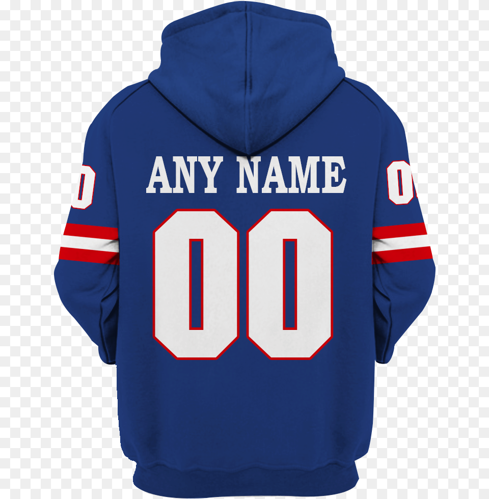 New York Giants Branded Men And Women S Hoodie, Clothing, Knitwear, Shirt, Sweater Png Image