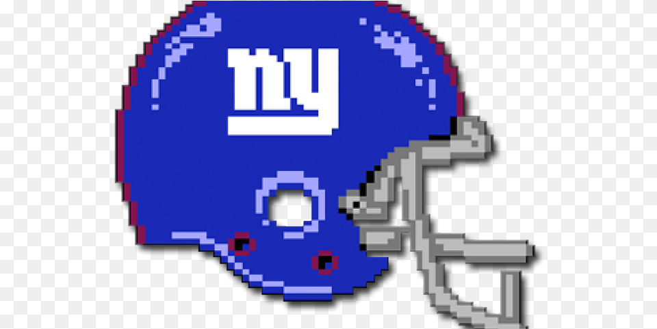 New York Giants Clipart Circle Minnesota Vikings Tecmo Bowl, Helmet, American Football, Football, Person Free Png