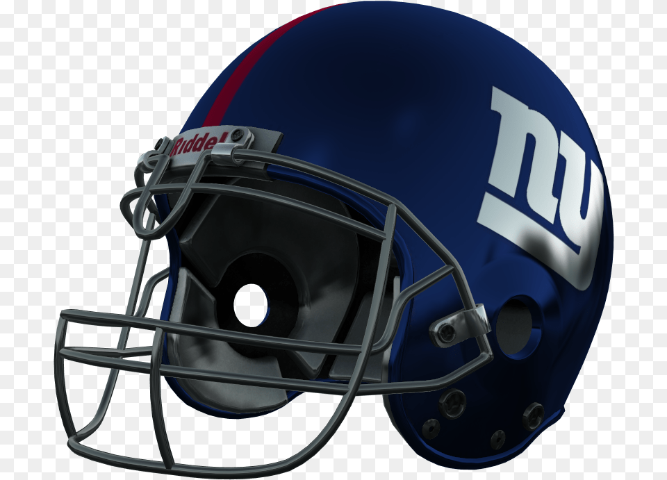 New York Giants Football Helmet Falcons Chiefs Helmet Transparent, American Football, Person, Playing American Football, Sport Free Png Download