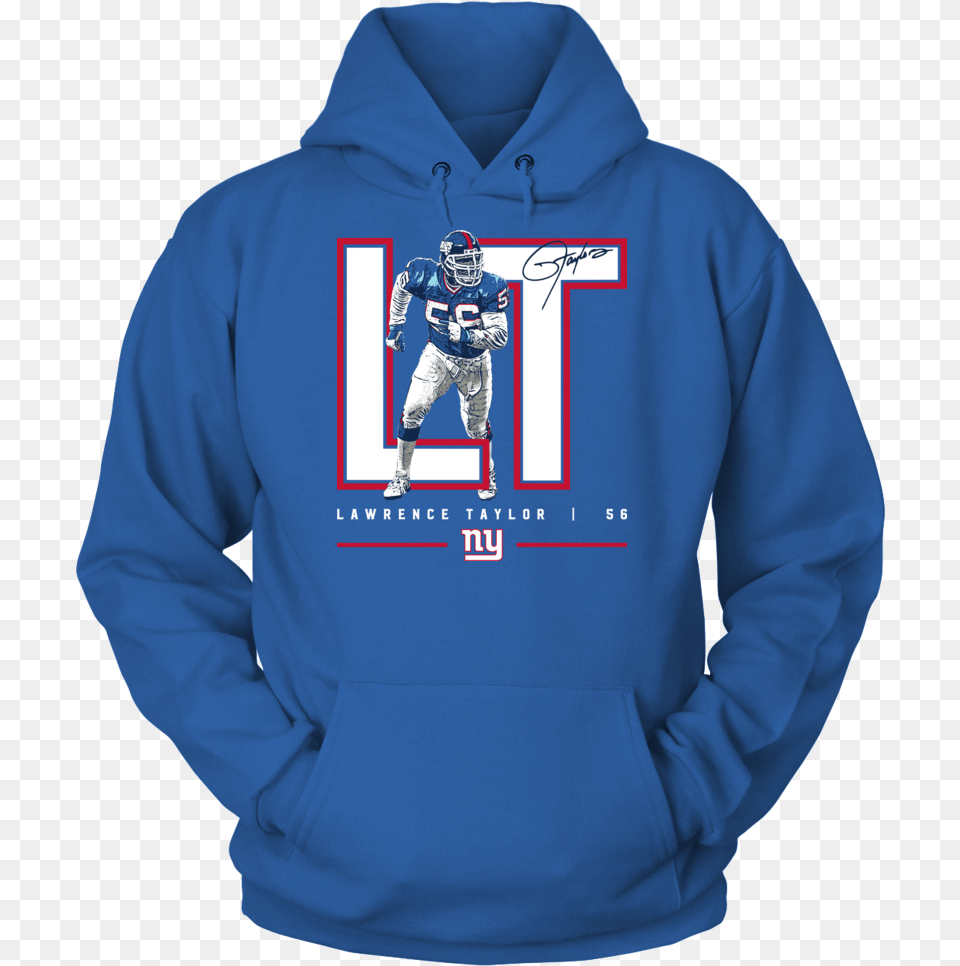 New York Giants New York Giants Lt56 Player Portrait Lawrence Taylor, Sweatshirt, Sweater, Knitwear, Hoodie Free Png Download