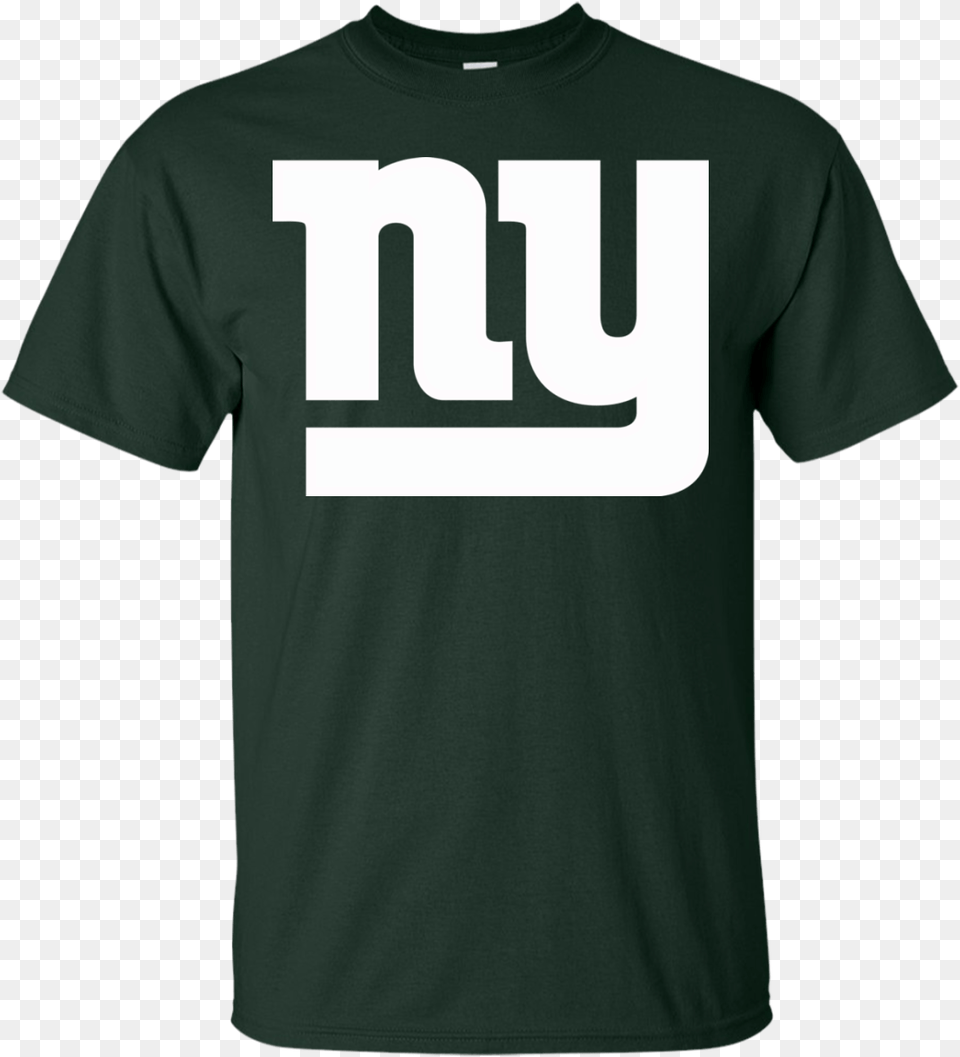 New York Giants Ny Logo Football T Shirt Moschino Under Bear, Clothing, T-shirt Png Image