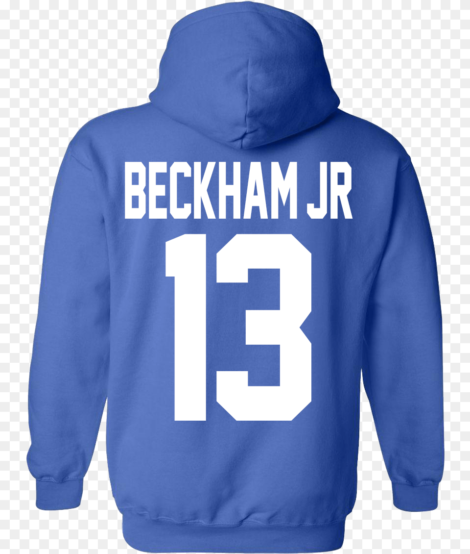 New York Giants Odell Beckham Jr Hoodie, Clothing, Hood, Knitwear, Sweater Free Png Download