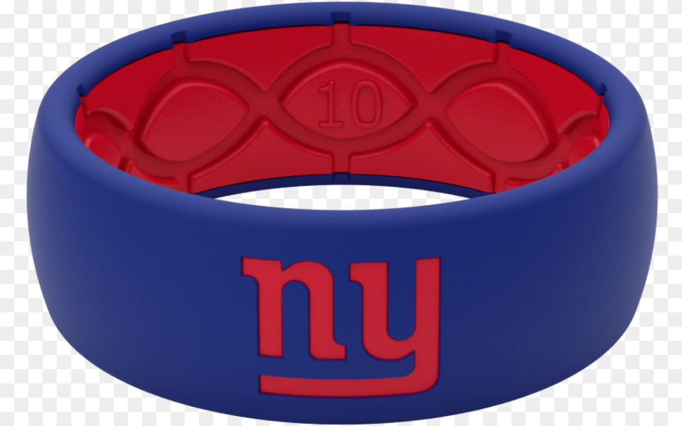 New York Giants Silicone Wedding Ring Lifetime Warranty Solid, Accessories, Bracelet, Jewelry, Ornament Free Png