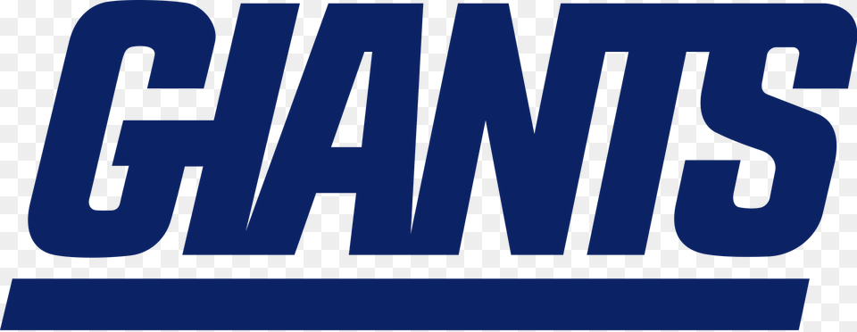 New York Giants Wordmark, Logo, Text Free Png Download