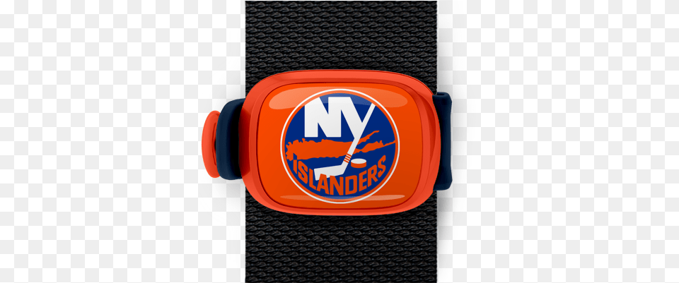 New York Islanders Stwrap Team Golf New York Islanders Nhl Woven Team Logo, Wristwatch, Arm, Body Part, Person Png