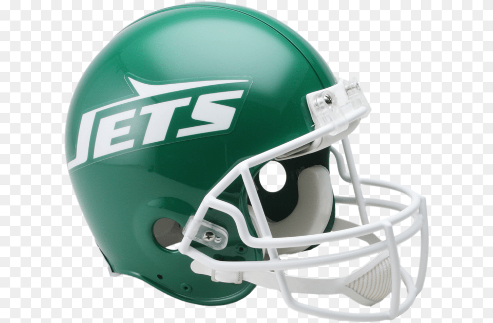 New York Jets Authentic Full Size Throwback Helmet New York Jets Green Helmet, American Football, Football, Football Helmet, Sport Png Image