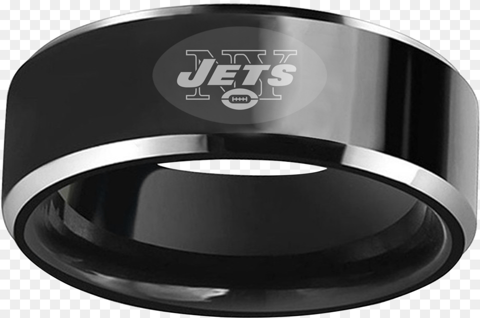 New York Jets Black Tungsten Wedding Band Cancer Zodiac Rings For Men, Accessories, Jewelry, Ring, Silver Free Png Download