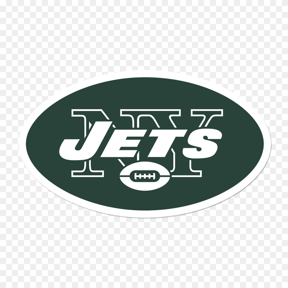 New York Jets Logo, Sticker, Disk, Oval Png