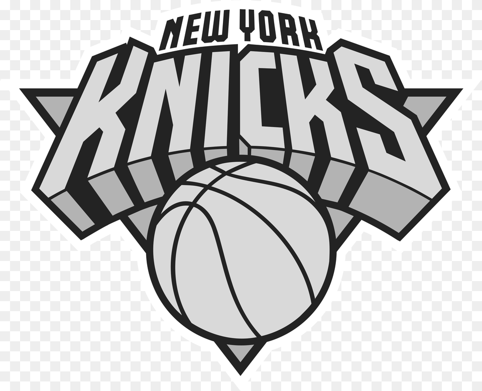 New York Knicks Decal Clipart Black New York Knicks Logo, Dynamite, Weapon, Symbol Free Png Download