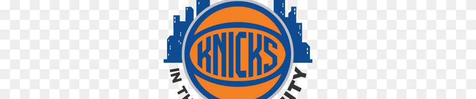 New York Knicks Logo Badge, Symbol, Architecture, Building Png Image