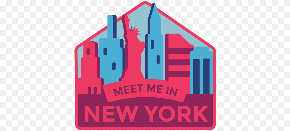 New York Meet Me In Statue Of Liberty Sticker House, Dynamite, Weapon Free Transparent Png