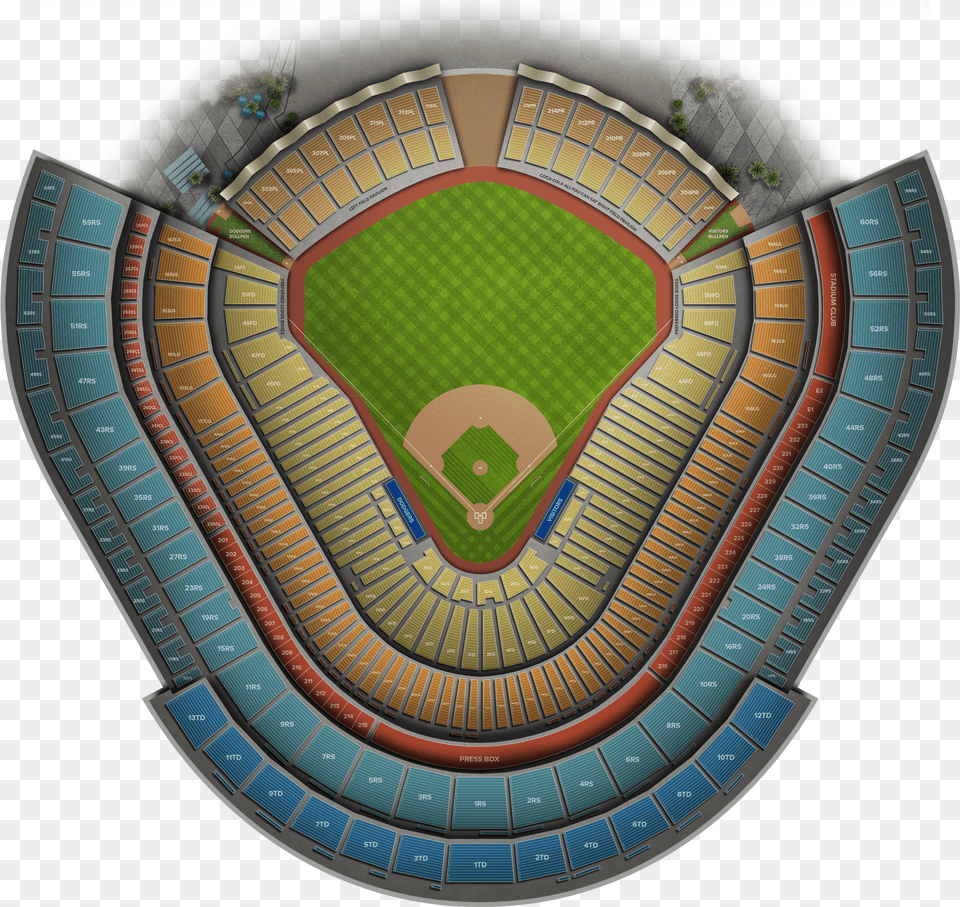 New York Mets At Los Angeles Dodgers At Dodger Stadium Dodger Stadium Png