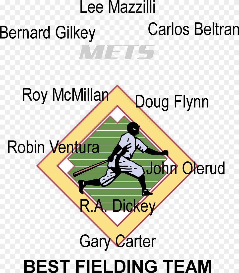 New York Mets Best Fielders Baseball, People, Person, Sport, Team Free Transparent Png