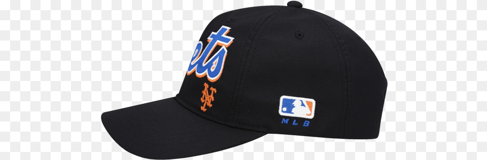 New York Mets Classic Cursive Flat Visor Baseball Cap, Baseball Cap, Clothing, Hat Png