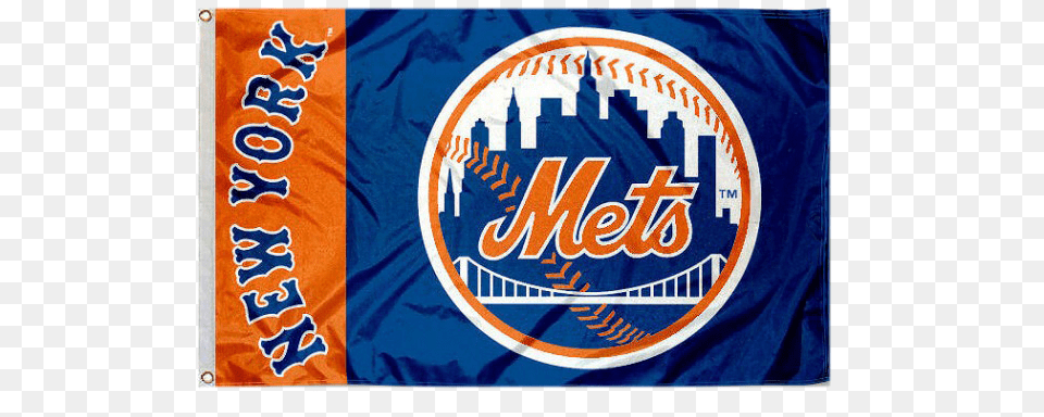 New York Mets Flag Logo Mlb New York Mets Flag Free Transparent Png