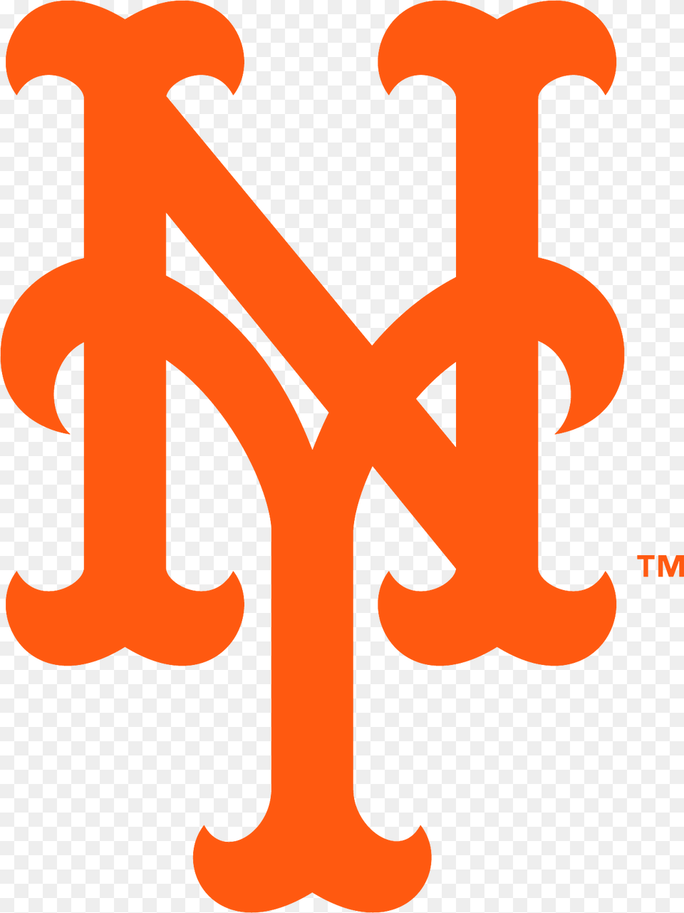 New York Mets Logo, Text, Person Png Image