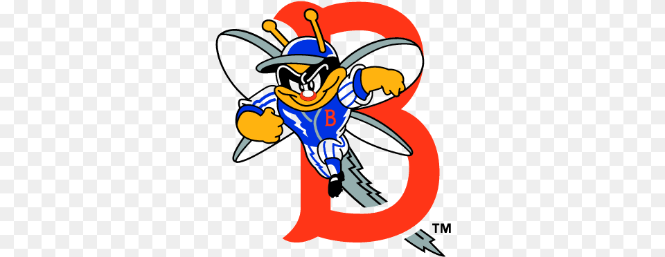 New York Mets Logo Vector For Binghamton Mets Bees Minor League Baseball, Animal, Bee, Insect, Invertebrate Png Image