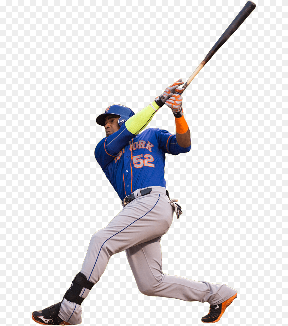 New York Mets Yoenis Cespedes, People, Team, Clothing, Glove Png Image