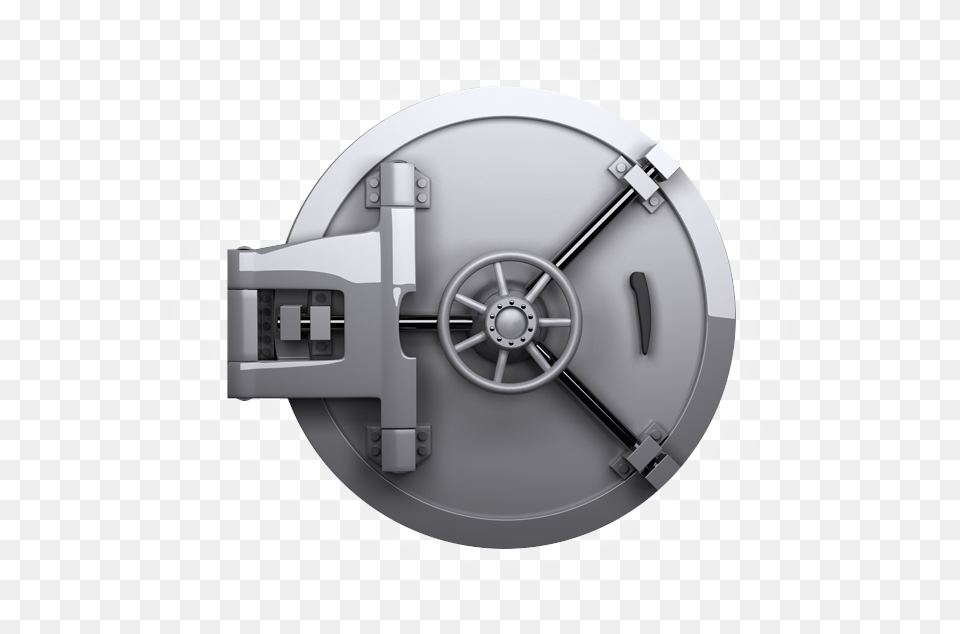 New York Private Trust Company, Safe, Machine, Wheel, Electrical Device Free Png Download