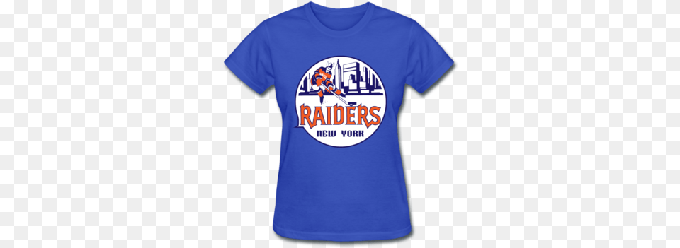 New York Raiders U2013 Vintage Ice Hockey New York Raiders, Clothing, Shirt, T-shirt Png Image