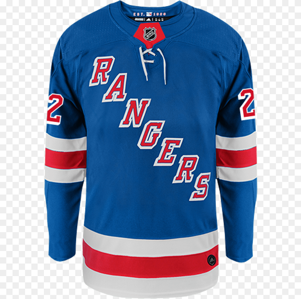 New York Rangers Jersey 2018, Clothing, Shirt, Adult, Male Png Image
