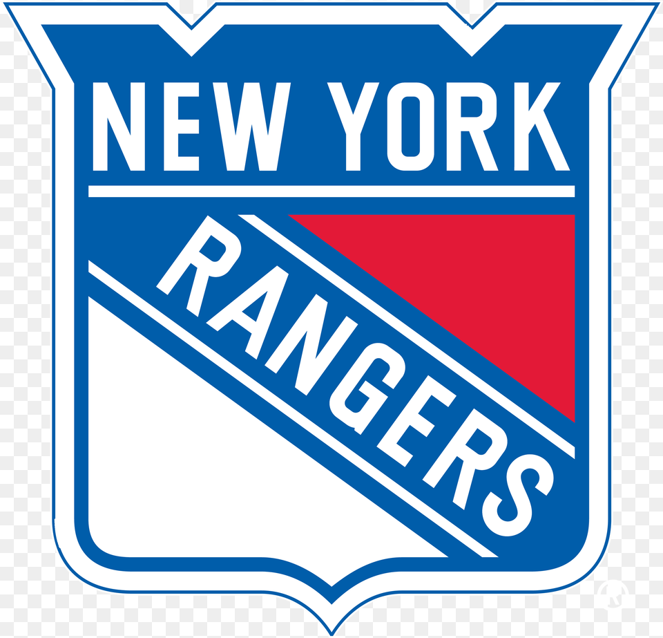 New York Rangers Logo New York Rangers Logo, Badge, Symbol, Scoreboard Free Png Download