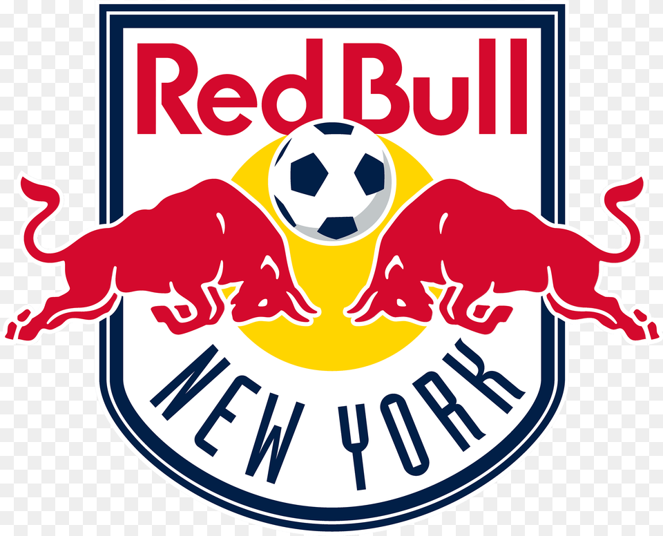 New York Red Bull Logo Red Bull New York, Ball, Football, Sport, Soccer Free Png Download
