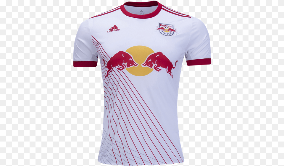 New York Red Bulls 1718 Home Jersey New York Red Bull Kit 2019, Clothing, Shirt, T-shirt Png Image