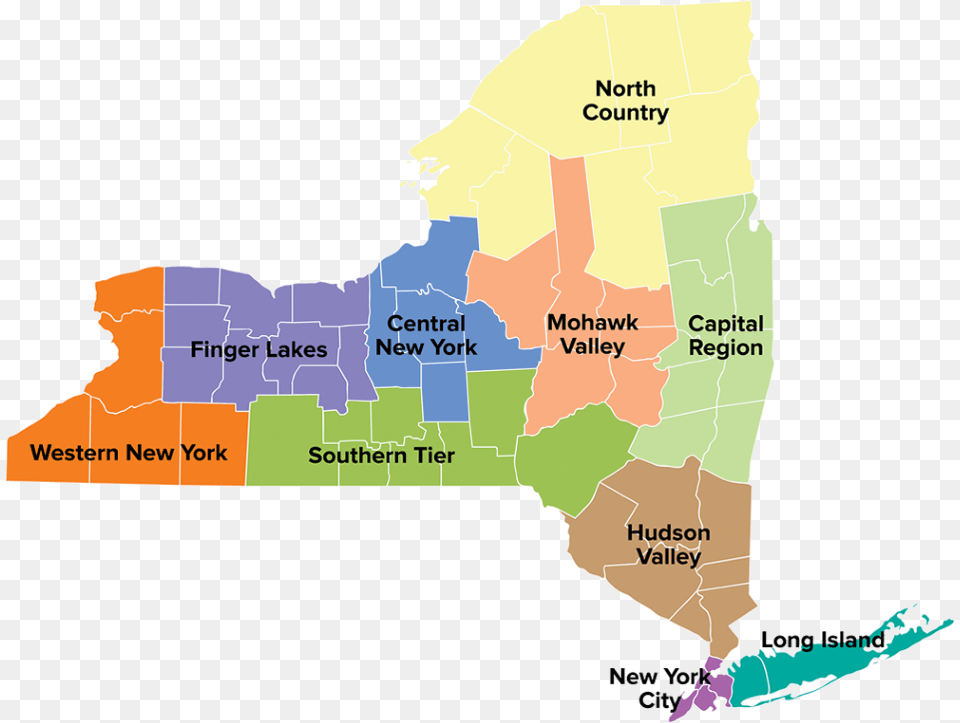 New York Region Map, Chart, Plot, Atlas, Diagram Png Image