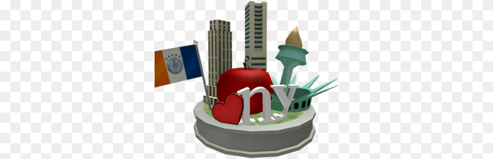 New York Roblox Wikia Fandom Scale Model, Birthday Cake, Cake, Cream, Dessert Free Png