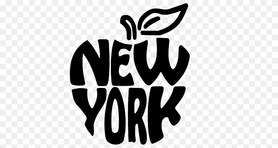 New York Shape Of Apple, Text, Ammunition, Grenade, Weapon Free Transparent Png