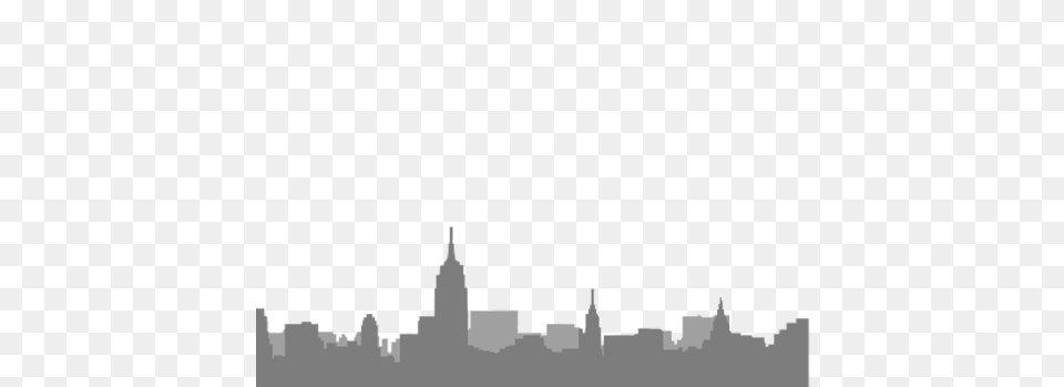 New York Skyline, Lighting, City, Silhouette, Urban Png Image