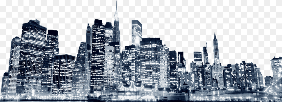 New York Skyline New York, Architecture, Scenery, Outdoors, Urban Png