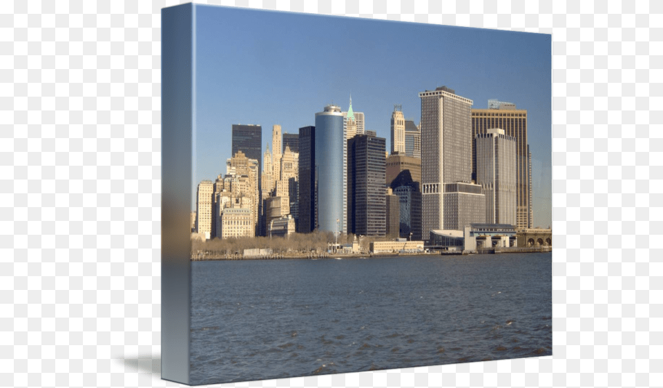 New York Skyline New York City, Architecture, Water, Urban, Office Building Png Image