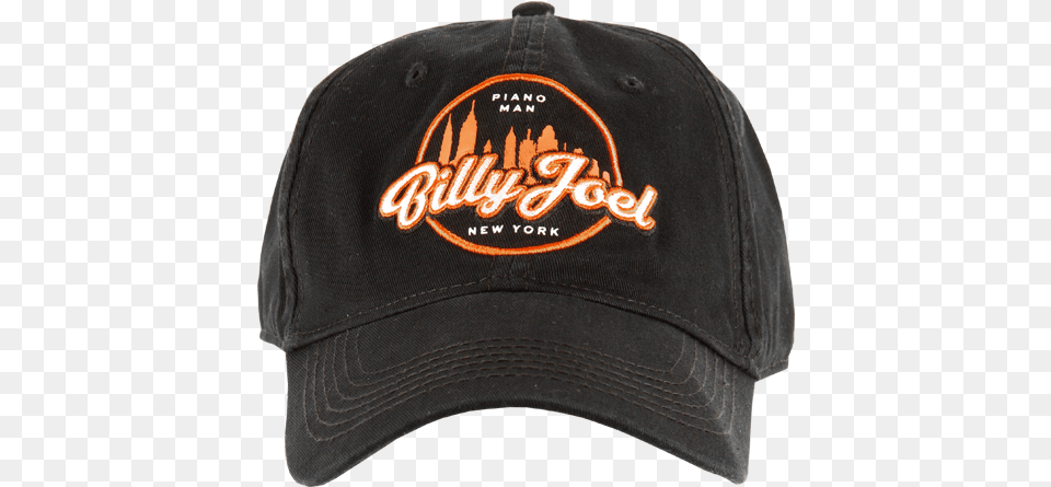 New York Skyscraper Embroidered Black Baseball Cap Baseball Cap, Baseball Cap, Clothing, Hat Free Png