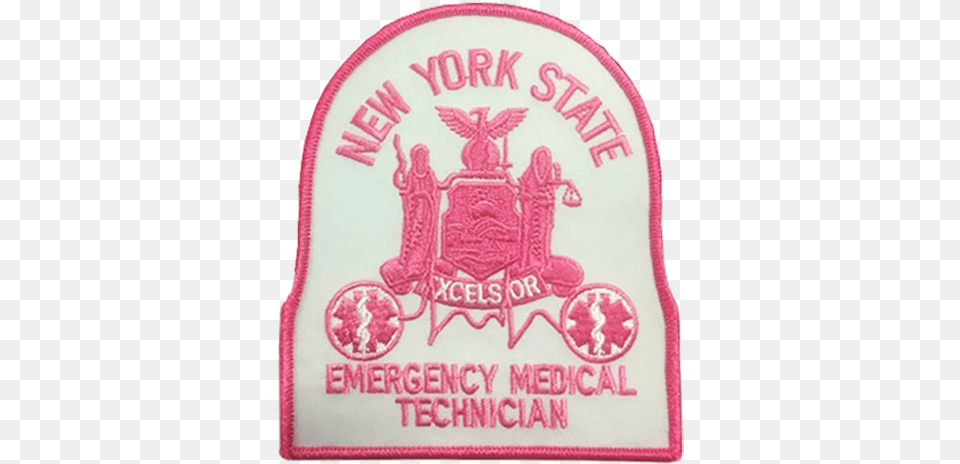New York State Emt Patch Pink Pink Emt Patch, Dessert, Birthday Cake, Cake, Clothing Free Png Download