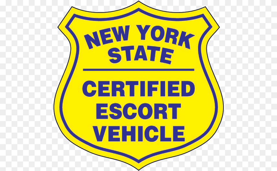 New York State Escort Magnet, Badge, Logo, Symbol Free Transparent Png