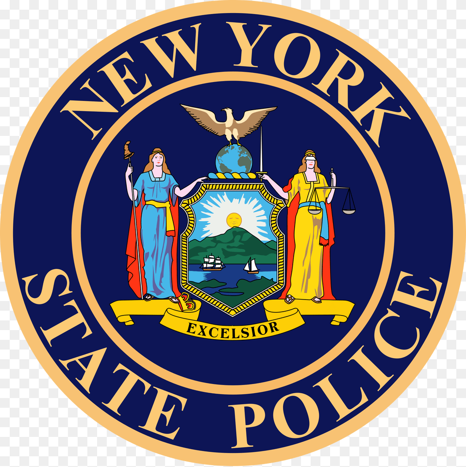 New York State Police, Badge, Logo, Symbol, Adult Png Image