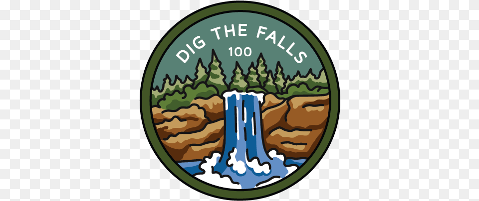 New York State Waterfall Challenge Patch Dig The Falls, Tree, Plant, Photography, Vegetation Png