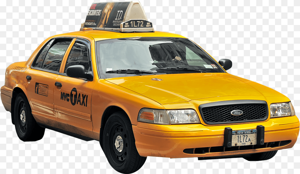 New York Taxi, Car, Vehicle, Transportation, Adult Free Png Download