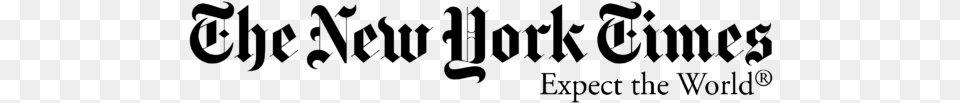 New York Times Logo, Gray Png