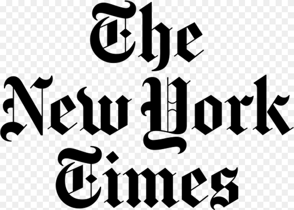 New York Times Logo Copyv3 New York Times Logo, Gray Png
